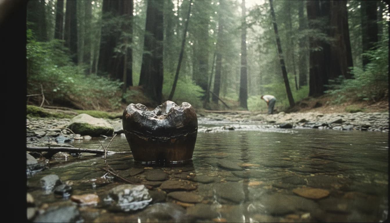 Fossilized Pacific Mastodon Tooth Found in Bay Area Creek