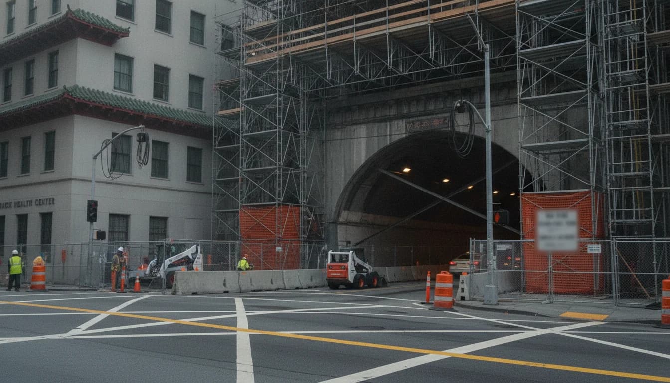Broadway Tunnel Rehabilitation Begins in San Francisco
