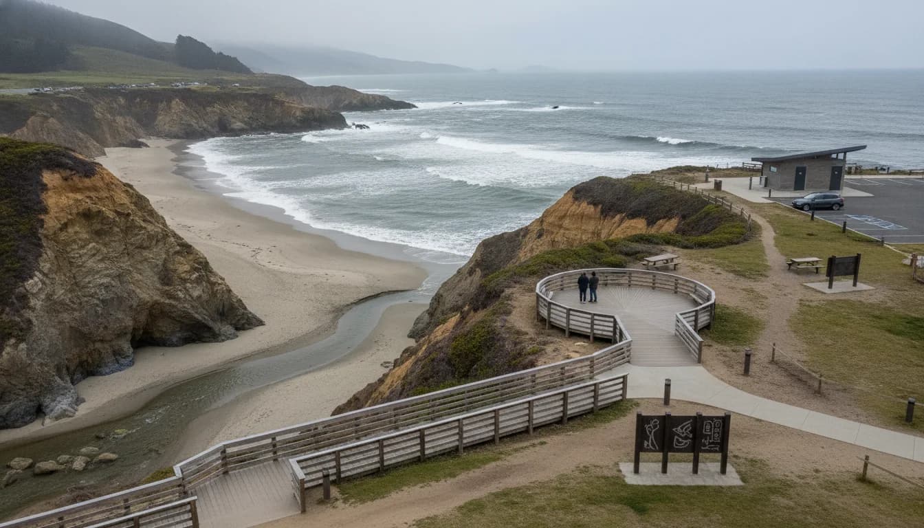 Don Horsley County Park Tunitas Creek Beach Opens