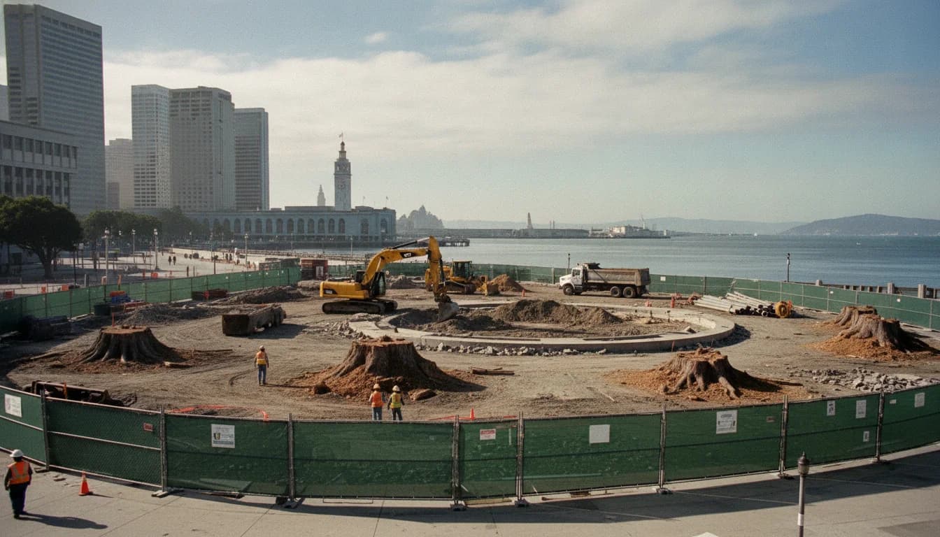 Embarcadero Plaza Waterfront Park Project Moves Forward