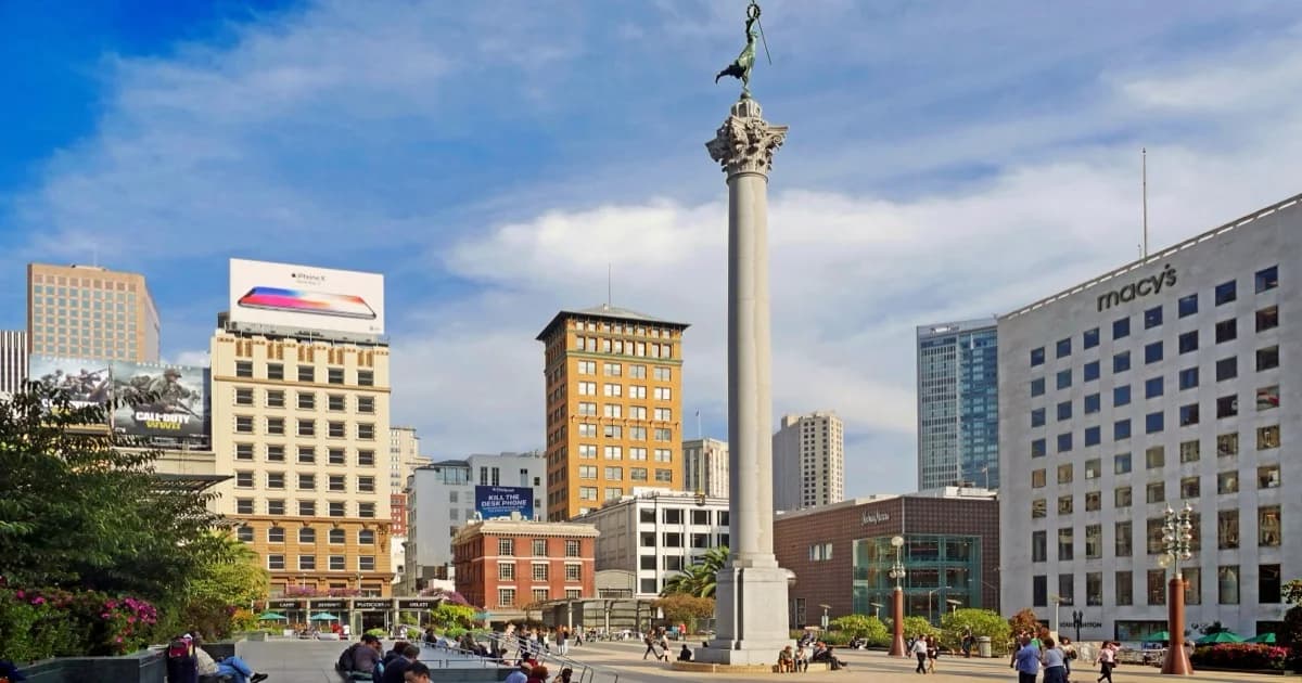 Why San Francisco’s Dewey Monument Celebrates Empire