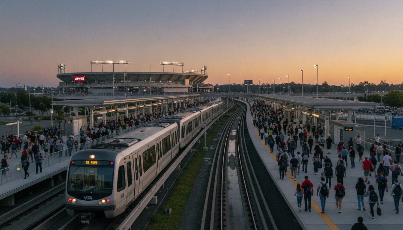 VTA World Cup Ridership Surges in Bay Area
