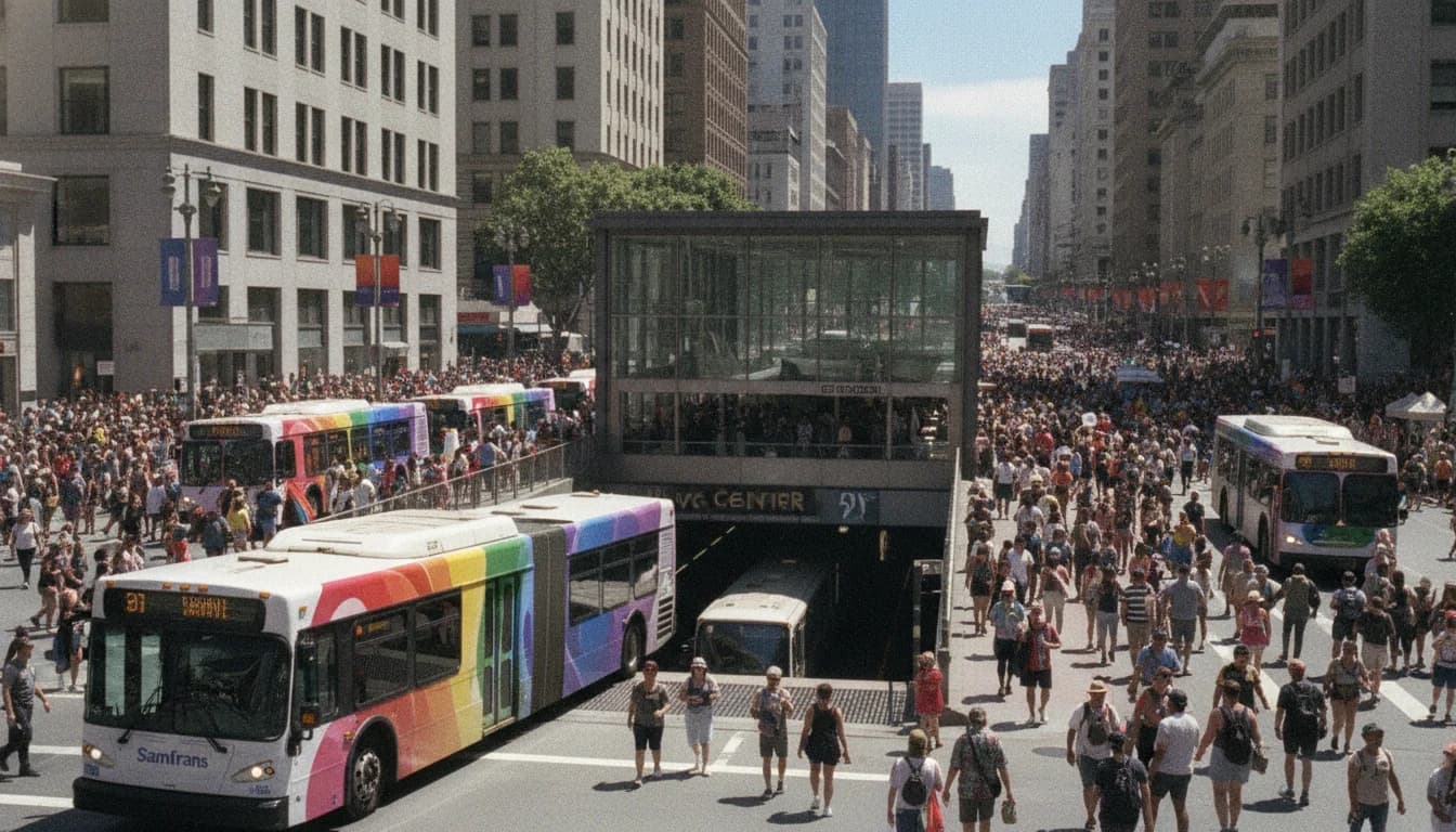 SF Pride 2026 Transit Service Boosts Bay Area Transit